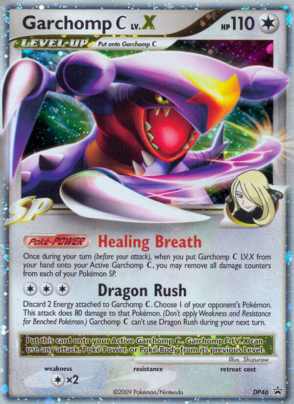 Garchomp C LV.X card