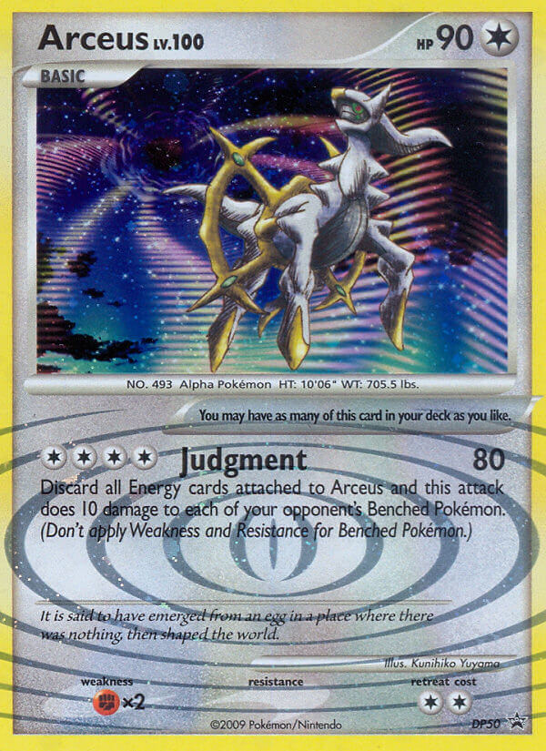 Arceus card