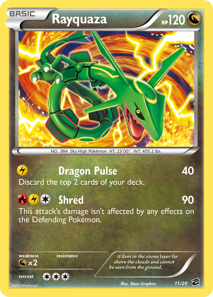 Rayquaza card