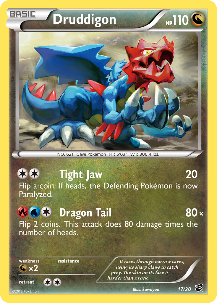 Druddigon card