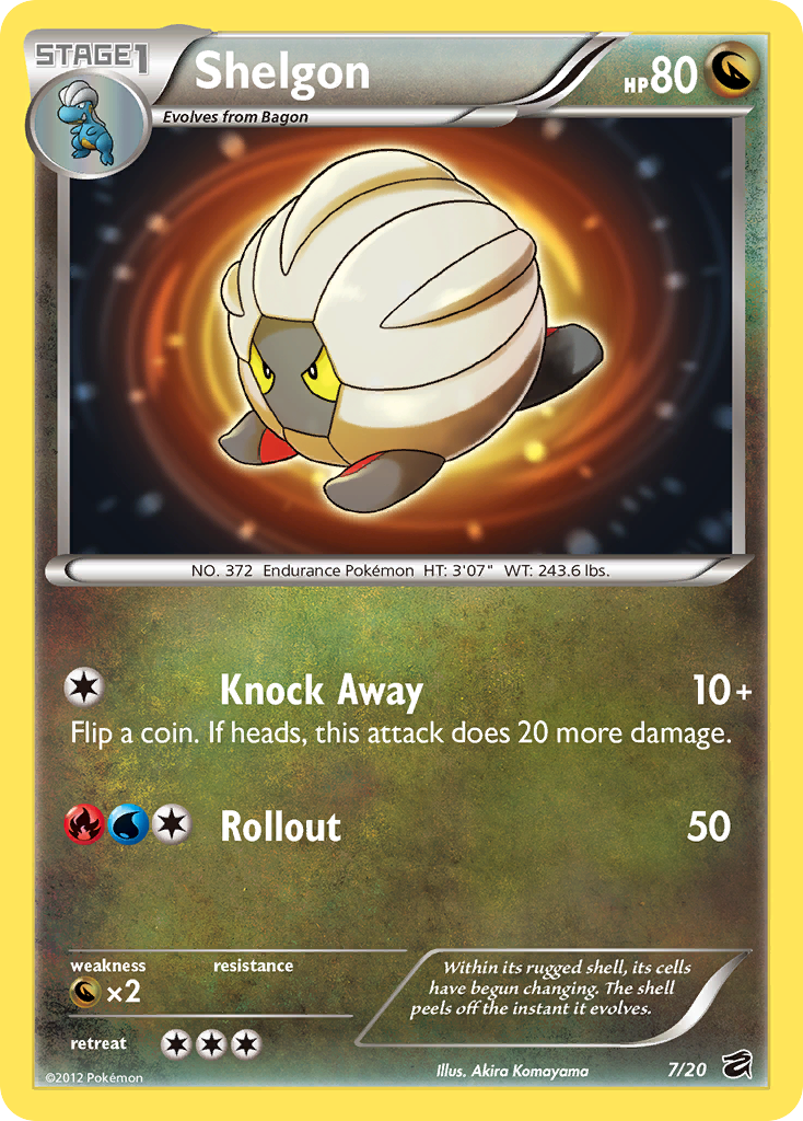 Shelgon card