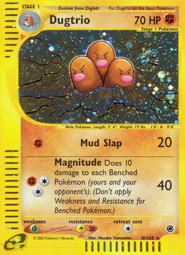 Dugtrio card