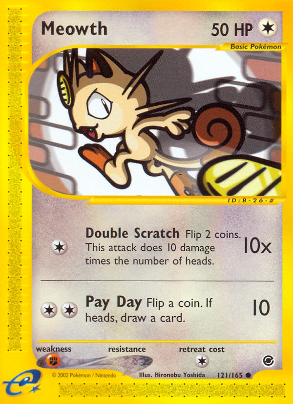 Meowth card