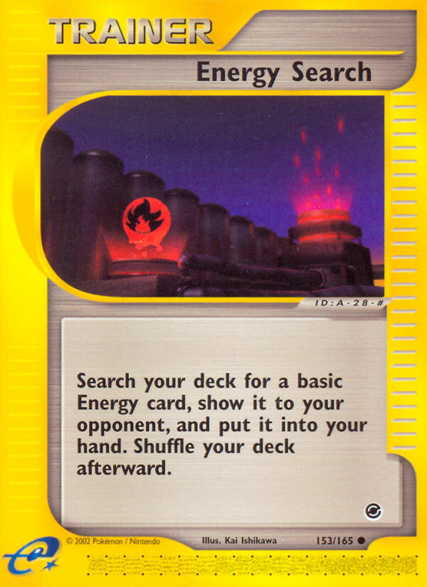 Energy Search card