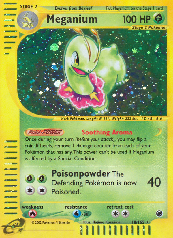 Meganium card