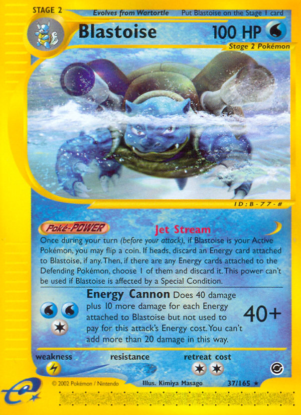 Blastoise card