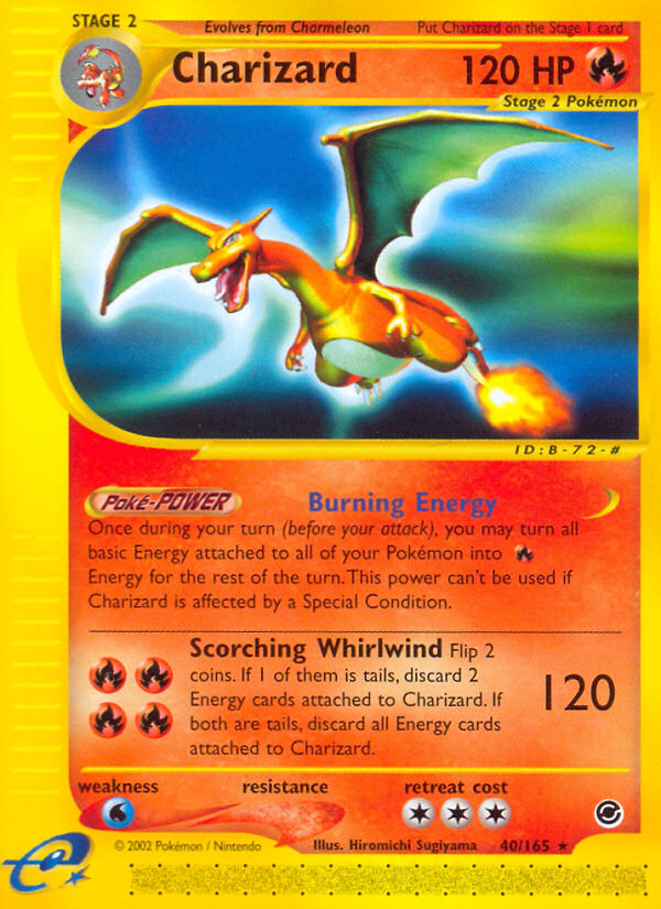 Charizard card