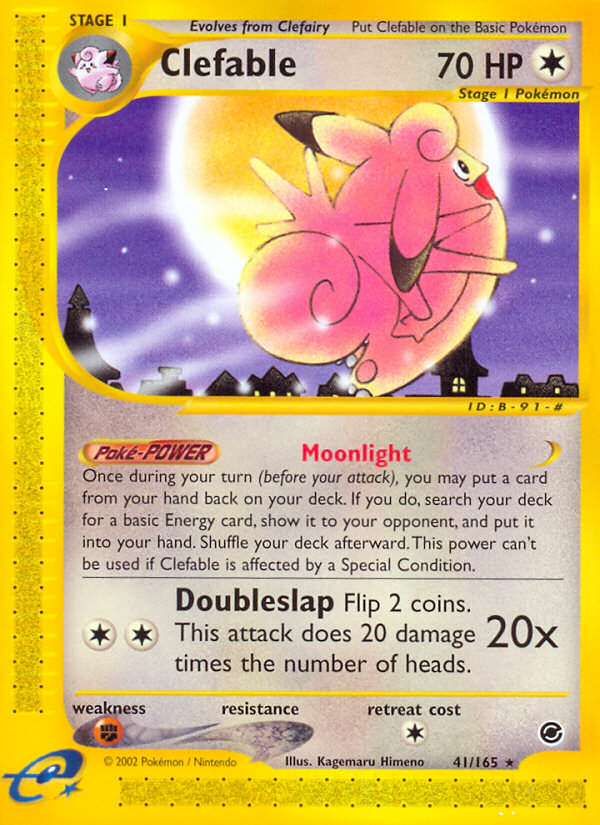 Clefable card