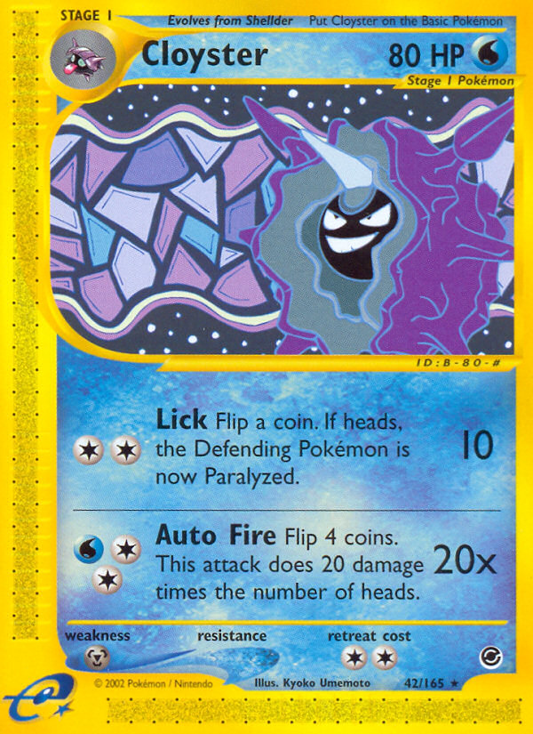 Cloyster card