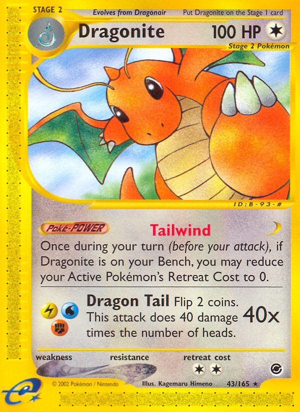 Dragonite card