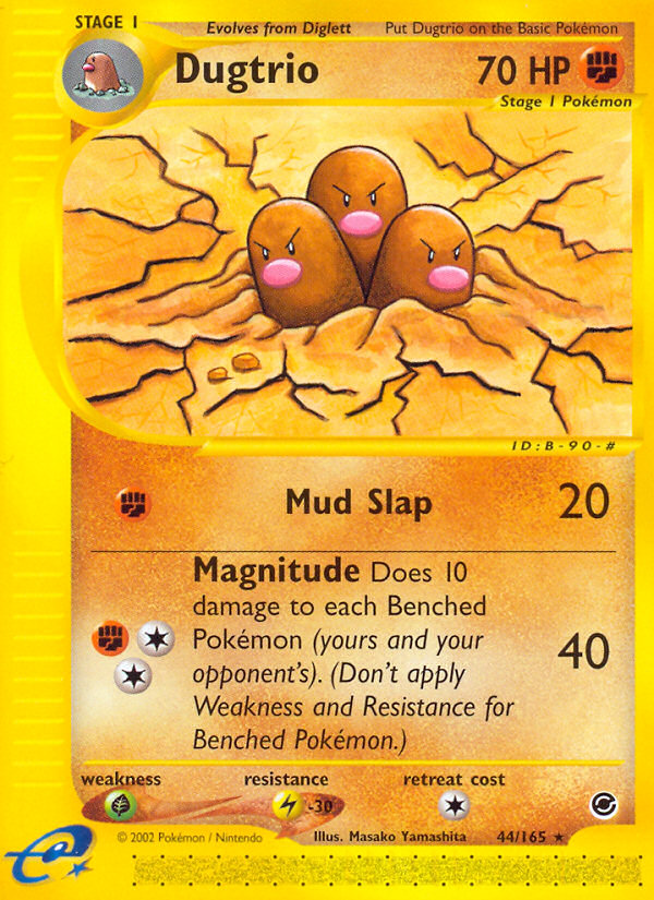 Dugtrio card