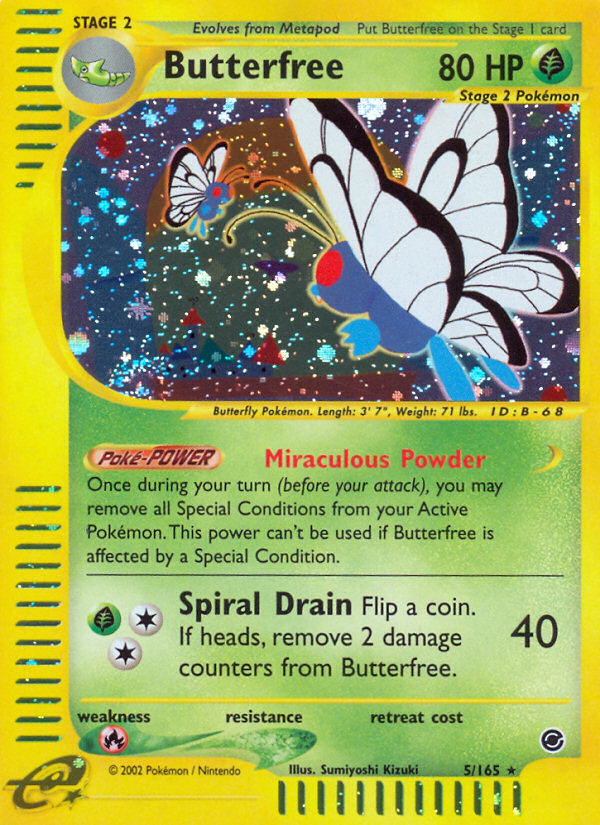 Butterfree card