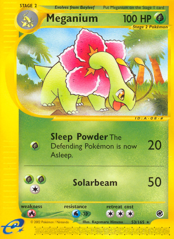 Meganium card