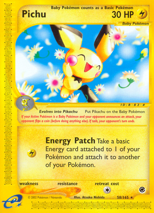 Pichu card