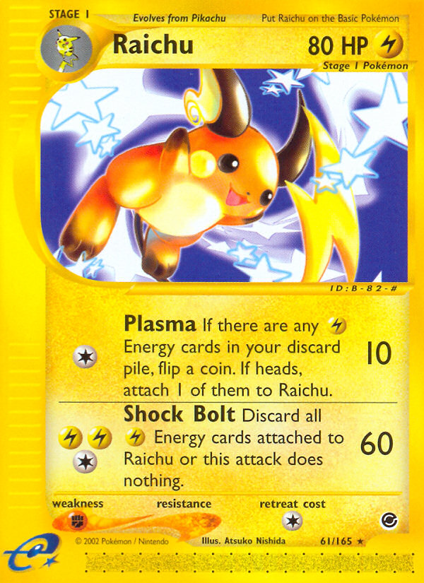 Raichu card