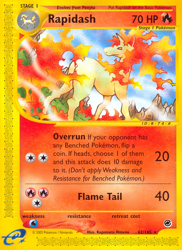 Rapidash card