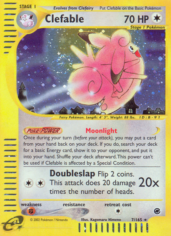 Clefable card