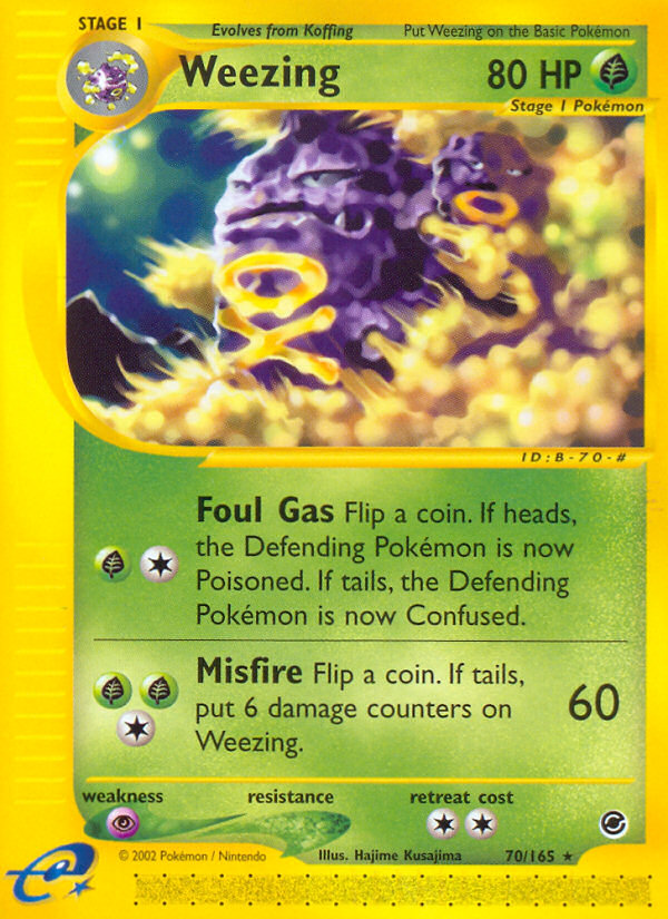 Weezing card