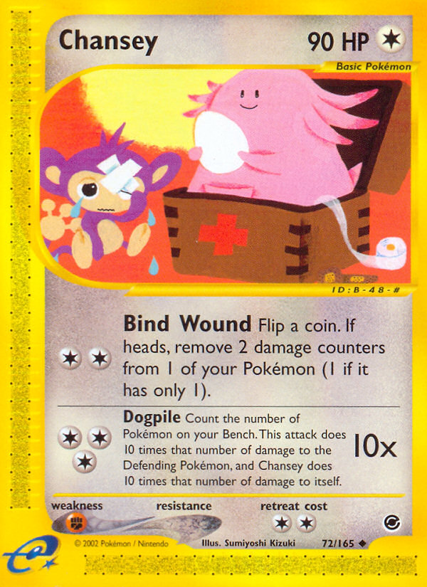 Chansey card