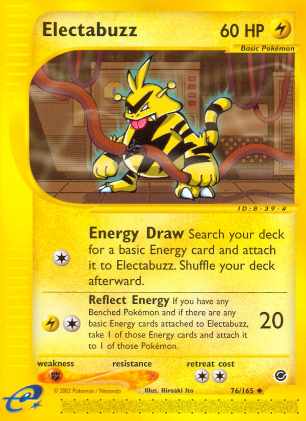 Electabuzz card