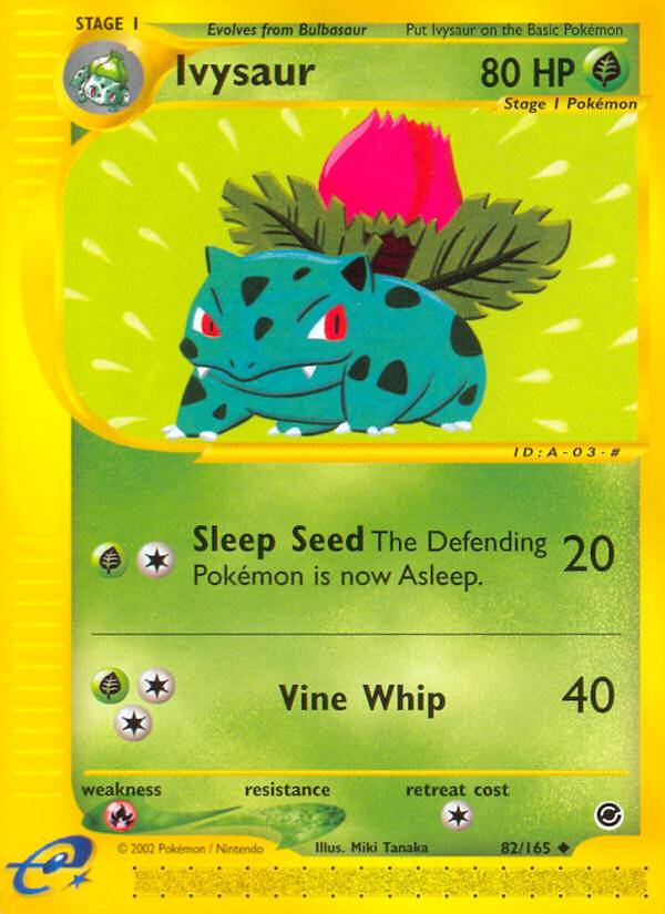 Ivysaur card