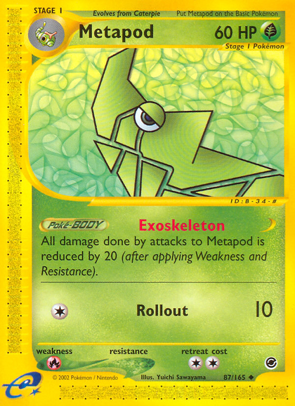 Metapod card