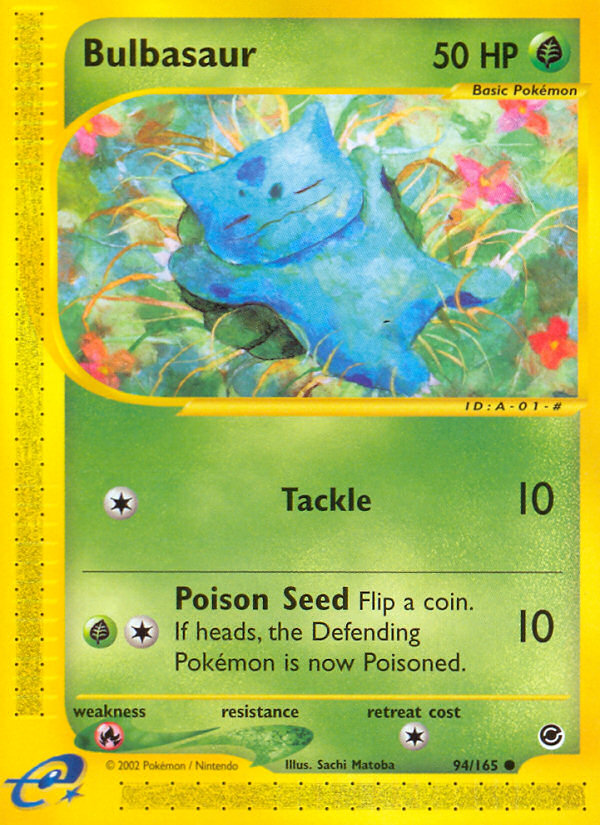 Bulbasaur card