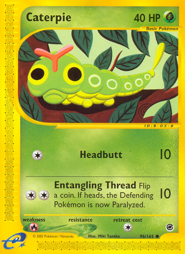 Caterpie card