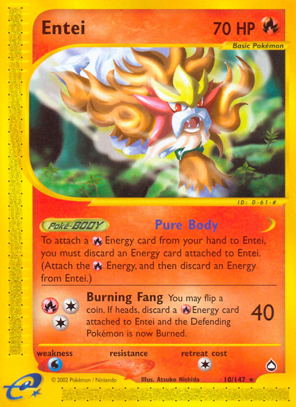 Entei card