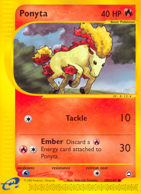 Ponyta card