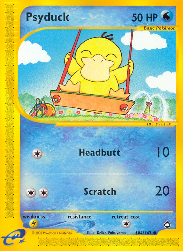 Psyduck card