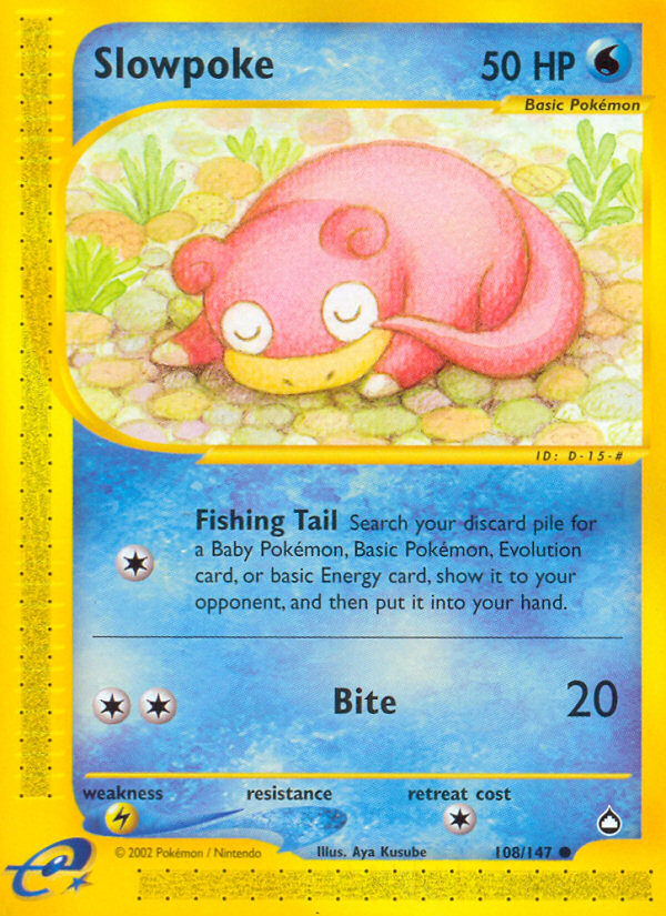 Slowpoke card