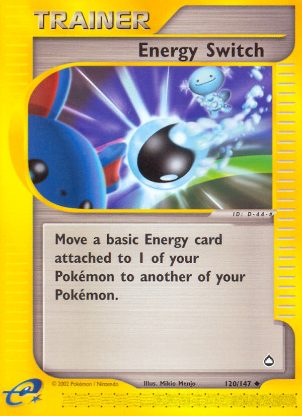 Energy Switch card