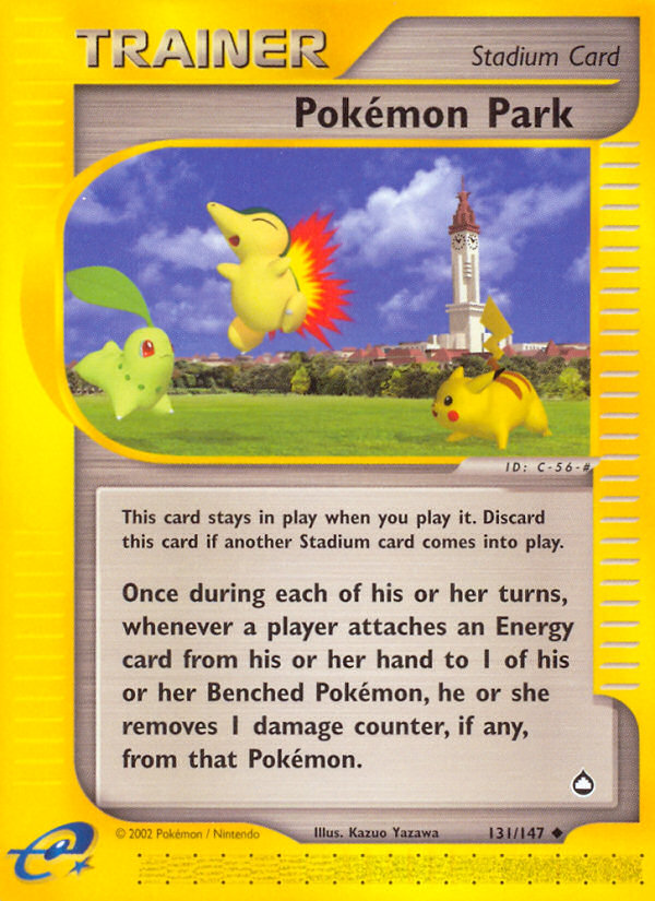 Pokémon Park card