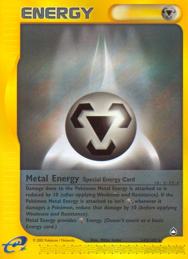 Metal Energy card