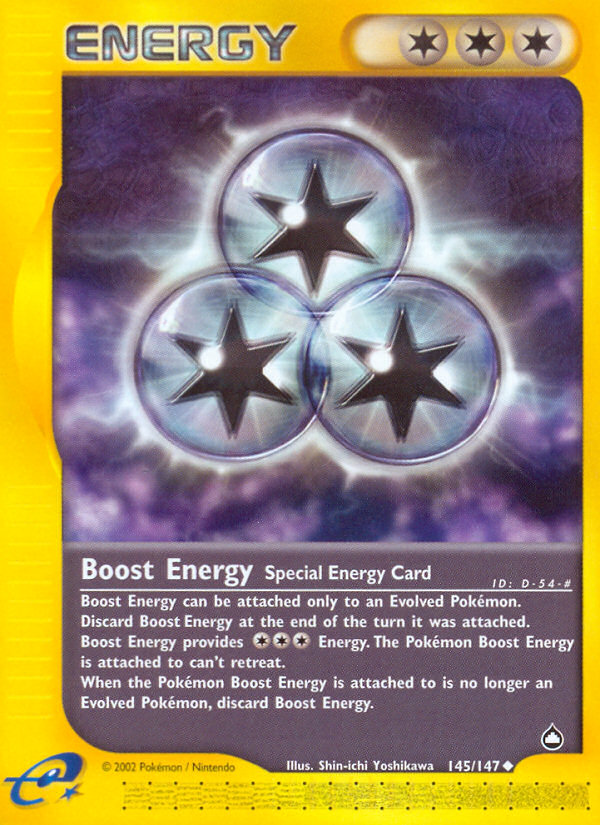 Boost Energy card