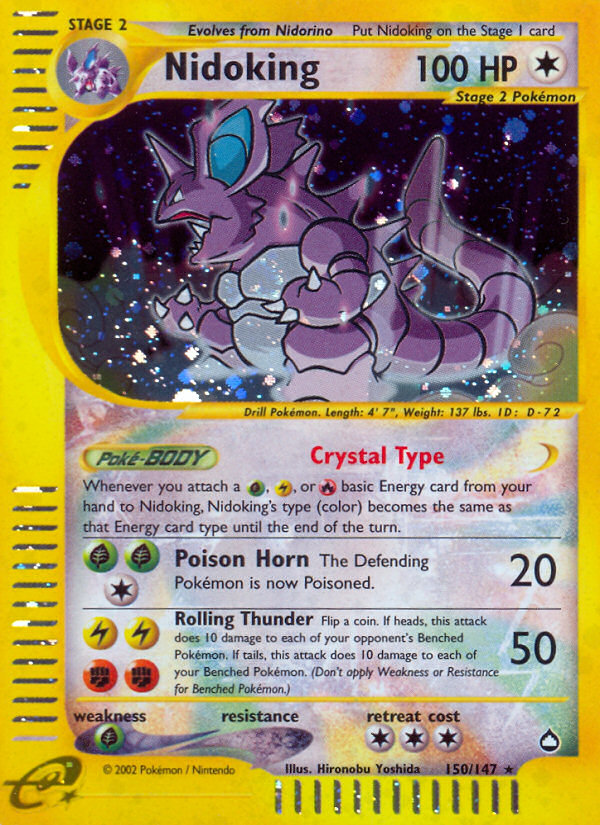 Nidoking card