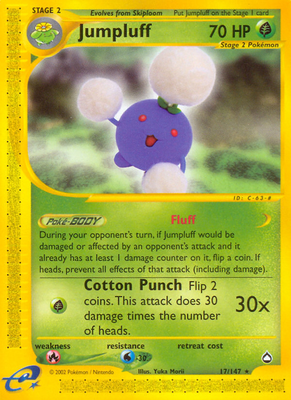 Jumpluff card