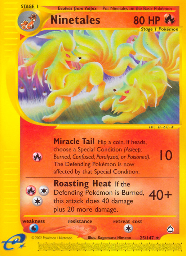 Ninetales card