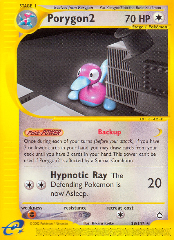 Porygon2 card