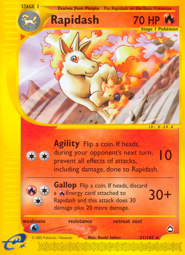 Rapidash card