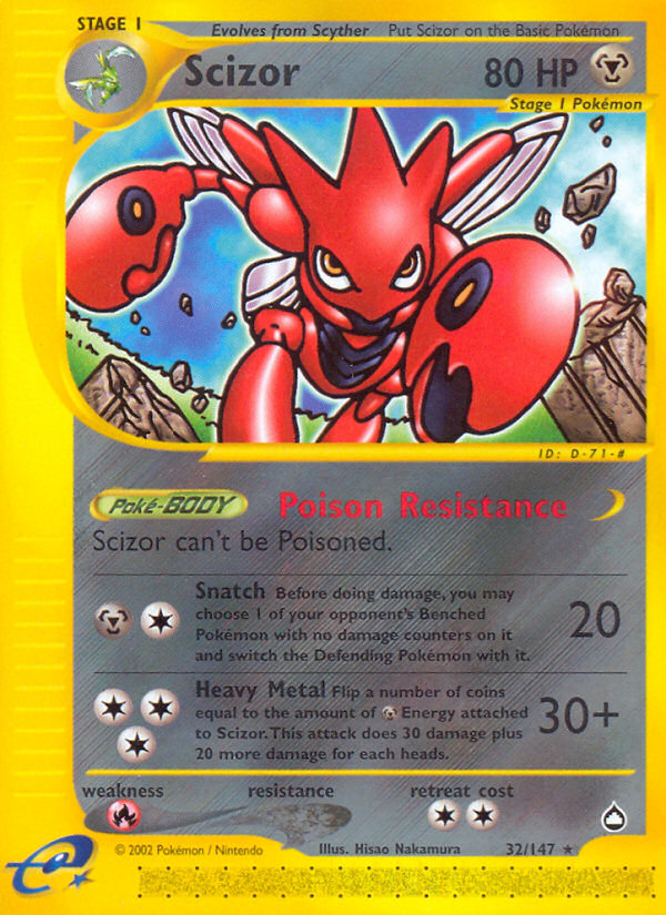 Scizor card