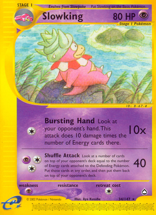 Slowking card