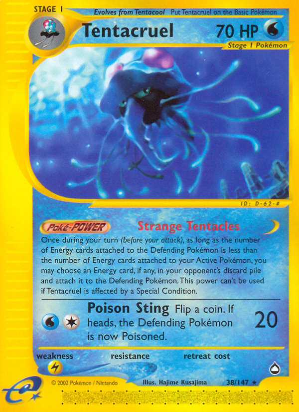 Tentacruel card