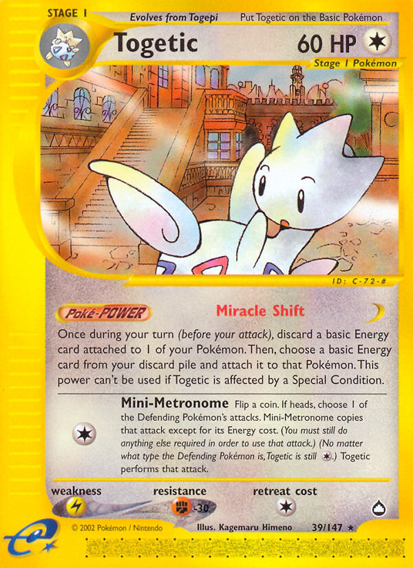 Togetic card