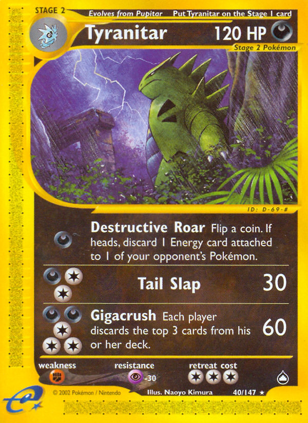 Tyranitar card