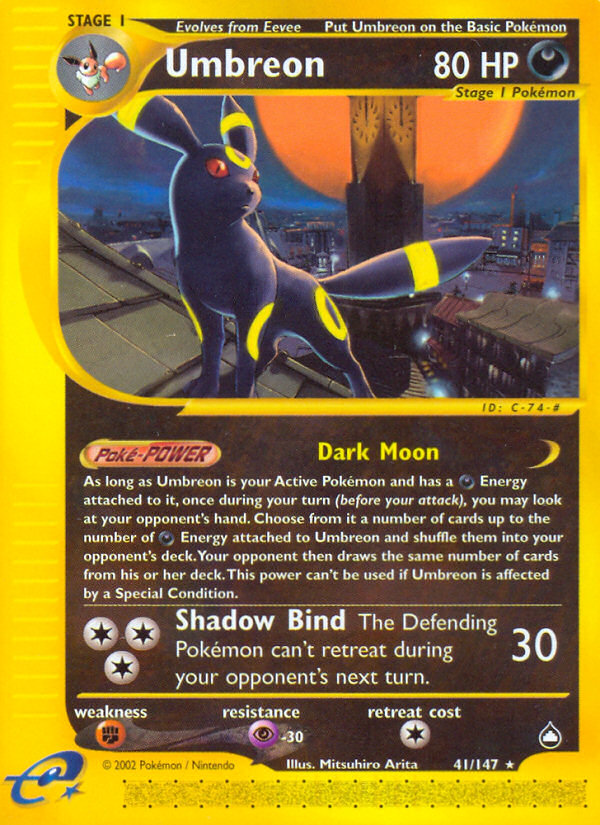 Umbreon card