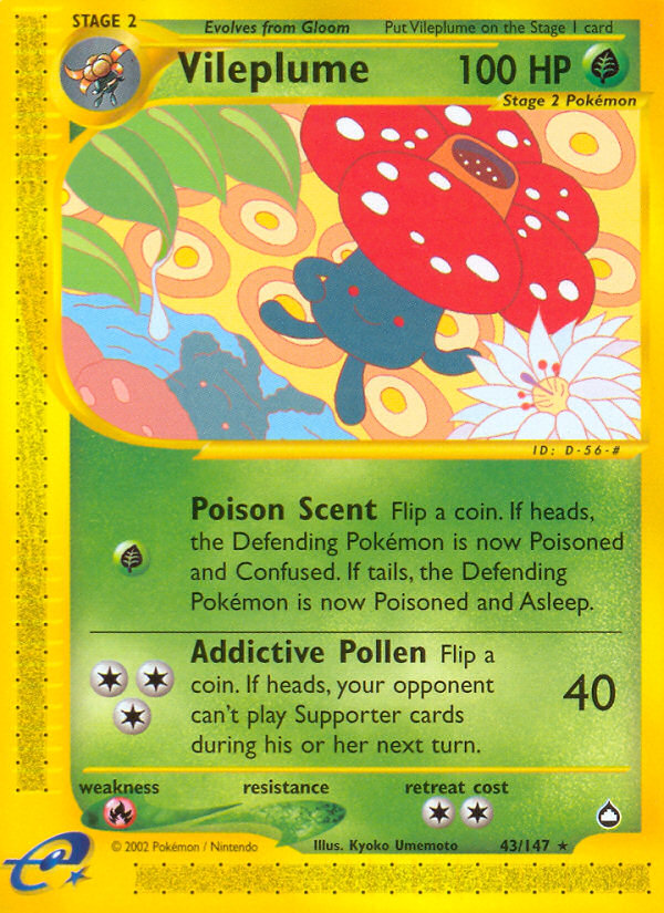 Vileplume card