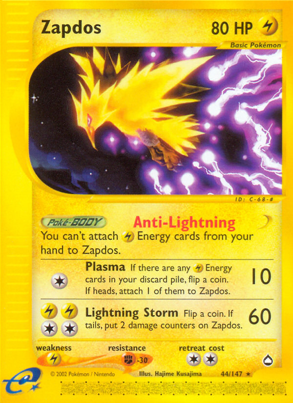 Zapdos card