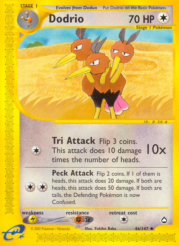 Dodrio card